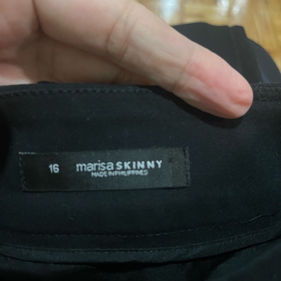 Black Marisa Skinny fit pants - Picture 2 of 4